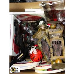 BOX OF NEW ACCENT PIECES