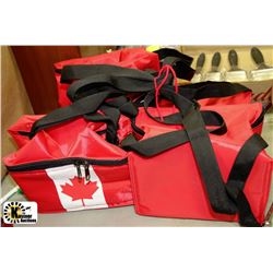 5 NEW CANADA COOLER BAGS FITS A 6PK