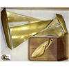 Image 1 : 3 BRASS SHIPS