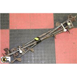 FOUR SCREW IN GROUND ANCHORS