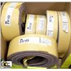 Image 1 : NEW BELT SANDER BELTS INCLUDING 3M-241D,