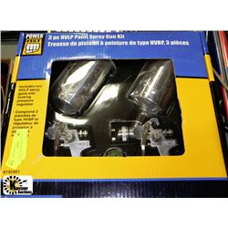 POWERFIST 3-PIECE HVLP PAINT SPRAY KIT