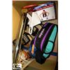 Image 1 : BOX OF FITNESS EQUIPMENT INCL. PUSH-UP