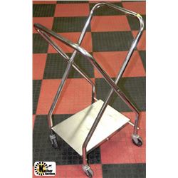 STAINLESS ROLLING CART