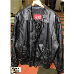 GENUINE BLACK LEATHER JACKET
