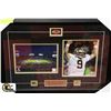 Image 1 : FRAMED SAINTS SUPERBOWL PIC WITH PINS 26"X21"