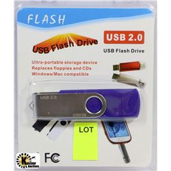 INFINITY DUO 256GB DUAL FLASH DRIVE W/