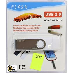 INFINITY DUO 256GB DUAL FLASH DRIVE W/