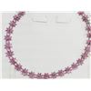 Image 1 : STERLING SILVER RUBY NECKLACE