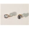 Image 1 : 10K GOLD TANZANITE EARRINGS
