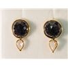 Image 1 : 14K GOLD BLACK DIAMOND(7.0CT) & WHITE