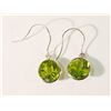 Image 1 : 14K GOLD PERIDOT EARRINGS