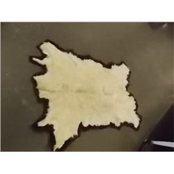 ANIMAL PELT - LAMB SKIN - HAS NO HEAD - FINISHED UNDERSIDE - 54" NECK TO TAIL