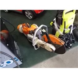 STIHL CONCRETE SAW  - TS350 SUPERIOR - GAS - 14" - WORKING GREAT