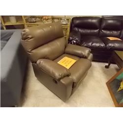 NEW ROCKER RECLINER - LEATHER STYLE