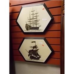CERAMIC SHIP PICTURES- 2 TTL