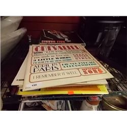 STACKS OF LP'S = 2 STACKS TOTAL