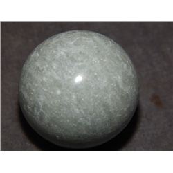 POLISHED STONE ORB ~1.25" DIAMETER - GREEN JADE