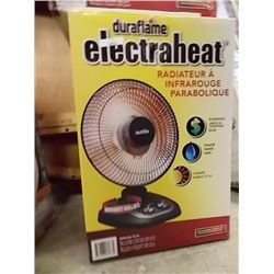 DOME HEATER - OPEN BOX - CONTENTS NOT VERIFIED - STR