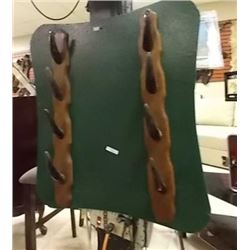 VINTAGE AUTHENTIC HORN GUN /FISHING ROD RACK