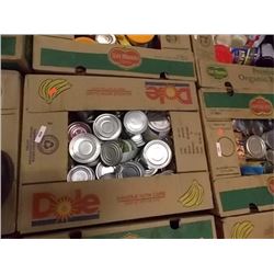BANANA BOX OF ASSORTED FOODS