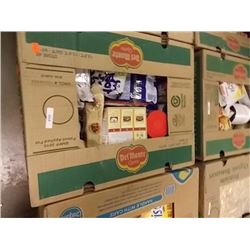 BANANA BOX OF ASSORTED FOODS