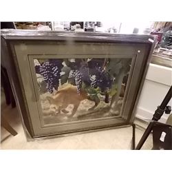 FRAMED LIMITED EDITION PRINT- BETWEEN THE VINES - CARL BRENDERS - GALLERY ESTIMATE - $925