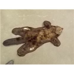 ANIMAL PELT - FISCHER - HAS HEAD - FINISHED UNDERSIDE - 41 ½" NOSE TO TAIL