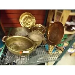 LOT OF COLLECTABLE BRASS ITEMS