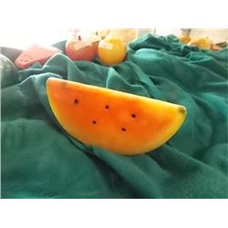 ALABASTER STONE FRUIT - MELON SLICE