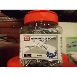 NEW JAR OF #8 X 1" SCREWS - 750 PC JAR