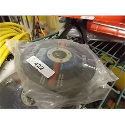 GRINDING DISKS - NEW - 4 ½"  - 5 IN PACK