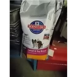 DOG FOOD - SCIENCE DIET - 15LBS - SMALL & TOY BREED - EXP JAN 2017