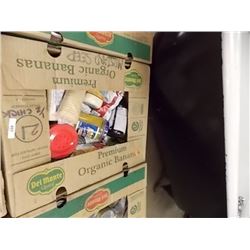 BANANA BOX OF ASSORTED FOODS