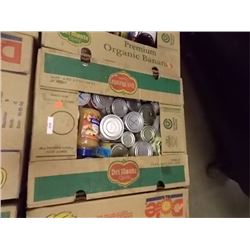 BANANA BOX OF ASSORTED FOODS