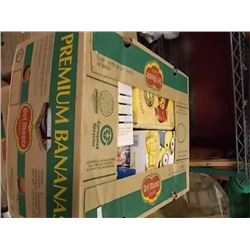 BANANA BOX OF ASSORTED FOODS