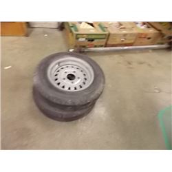 TRAILER TIRES & RIMS - 5.3 X 12 - 2 TTL