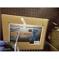 NEW CORDLESS DRILL - 18 VOLT