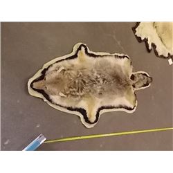 ANIMAL PELT - FOX - HAS HEAD - FINISHED UNDERSIDE - 55" NOSE TO TAIL