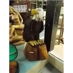 UNIQUE CHAINSAW CARVING - EAGLE