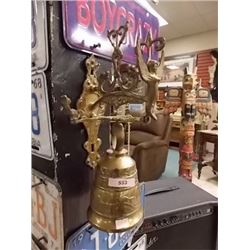 WALL MOUNTED BRASS BELL