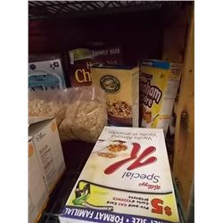 BOX OF CEREAL - 5 BOXES