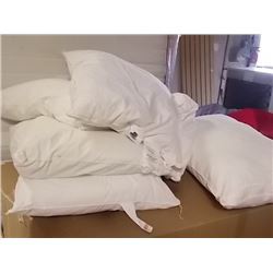 HOTEL LINEN -  PILLOWS - 6 PER LOT - STAFF WILL GET - DON'T HELP YOURSELF