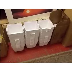 STACK OF ICE BUCKETS - GREAT FOR PLANTS