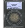 Image 1 : 1839 50C Drapery MS63 PCGS.