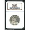 Image 1 : 1841 50C AU58 NGC.