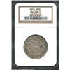 Image 1 : 1843 50C MS63 NGC.