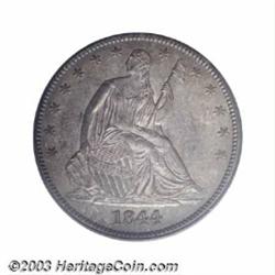 1844 50C MS64 PCGS.