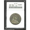 Image 1 : 1846 50C Tall Date AU53 ANACS.