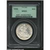 Image 1 : 1846 50C Tall Date MS63 PCGS.